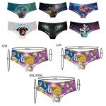 Unique Costume Women's Fashion Underwear 3D Printing Elastic Cute Sexy Fun Naughty Party (Large/X-Large, Christmas Cat)