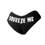 JOINFUN Sexy Naughty Christmas Underwear for Women Spandex Cotton Booty Shorts Black XS