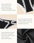 GleeLucky Lace Trim Panties Hipster Panties For Women Sexy Lace Womens Underwear Cute Cheeky Underwear For Women Pack