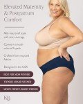 Kindred Bravely Women's Sustainable Brief Panty 5 Pack | Comfortable Maternity & Postpartum Underwear (Assorted, X-Large/1X)