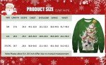 ALBIZIA Women's Crew Neck Ugly Christmas Pullover Sweatshirt US L/XL Style-2