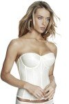 Dominique Women's Longline Corset Full Figure Bustier Bra #8950 (32A-52G)