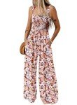 Dokotoo Women's Loose Sleeveless Jumpsuit with Pockets