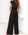 PRETTYGARDEN Women's Black Summer 2-Piece Outfit Set