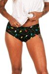 Tipsy Elves Women’s String of Christmas Lights Underwear - Funny Holiday Panties Size X-Large