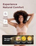 Momcozy Nursing Bras for Breastfeeding, YN21 Seamless Ultra Comfort Maternity Bra, Natural Shape, Pregnancy Sleep Bralette