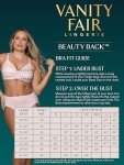 Vanity Fair Womens Full Figure Beauty Back Smoothing Bra, 4-way Stretch Fabric, Lightly Lined Cups Up To H Bra, Wirefree - Beige, 42DD US