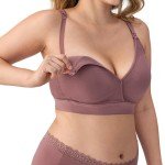 Angelhood 4 Pack Nursing Bras for Breastfeeding Women Maternity Bras Seamless Sleep Bra Wireless Bralette with Bra Extenders