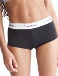 Calvin Klein Women's Modern Cotton Boyshort Panty, Black, Large