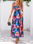 Floral Sleeveless Maxi Dress for Women