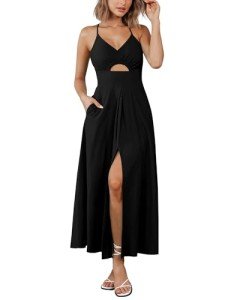 BTFBM Women's Summer Maxi Dress with Pockets