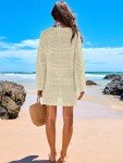ANRABESS Women's Crochet Swim Cover Up Dress