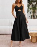 BTFBM Women's Summer Maxi Dress with Pockets