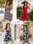 GUBERRY Women's Sexy Midi Sundress for Any Occasion