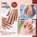 32-Color Gel Nail Polish Kit with UV Light