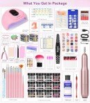 Complete Acrylic Nail Art Kit for Beginners