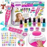 Fun Nail Polish Set for Girls with Dryer