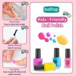 Fun Nail Polish Set for Girls with Dryer