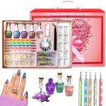 CoralBeau Rhinestone Nail Art Kit for Teens