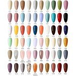 60-Color Mud Gel Nail Kit with Brushes