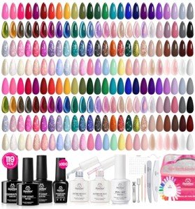 Beetles 119-Piece Gel Nail Polish Set