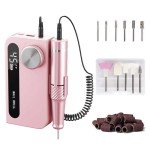 Cordless Electric Nail Drill for Manicure – Pink