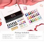 30-Piece Hema-Free Gel Nail Polish Set