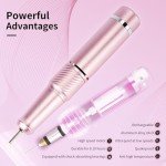 Cordless Electric Nail Drill for Manicure – Pink