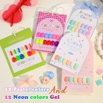 Candy Neon 28-Piece Gel Nail Polish Set