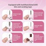 Cordless Electric Nail Drill for Manicure – Pink