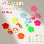 Candy Neon 28-Piece Gel Nail Polish Set