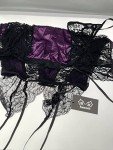 Plus Size Purple Erotic Nighty Set for Women
