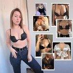 Cleavage-Enhancing Low Plunge Push-Up Bra