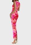 Floral Sleeveless Maxi Dress for Wedding Guests