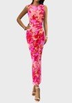 Floral Sleeveless Maxi Dress for Wedding Guests