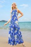 Summer Floral Maxi Dress for Wedding Guests