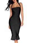 Halter Fishtail Bodycon Dress for Women