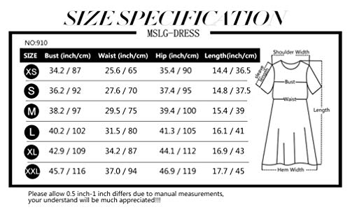 MSLG Wedding Dresses for Women Elegant Round Neck Short Sleeves V-Back Floral Lace Cocktail Party Dress 910 (Green, XL)