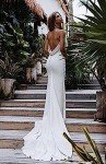 SEIM Elegant Boho Mermaid Wedding Dress for Brides
