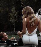 SEIM Elegant Boho Mermaid Wedding Dress for Brides