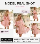 Dokotoo Women’s Square Neck A-Line Summer Dress