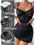 Lace Corset Chemise Dress for Women
