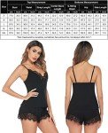 Avidlove Women's Lace Cami and Shorts Pajama Set