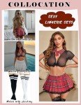 Avidlove Sexy Schoolgirl Roleplay Lingerie Set