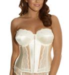Elomi Women's Plus Size Maria Underwire Basque, Cream, 42G