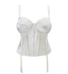Elomi Women's Plus Size Maria Underwire Basque, Cream, 42G