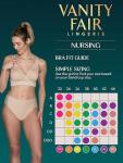 Vanity Fair Women's Maternity Nursing Breastfeeding: Wireless Pullover Lounge Sleep Bra, Available in Multipacks, Neutral, XX-Large