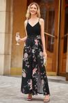 Newshows Womens Dresses Summer 2024 Wedding Guestes V Neck Teacher Outfits Casual Split Teacher Long Flowy Maxi Spring Dress Work 2023 (Floral 26, M)