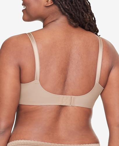 Warner's Women's Blissful Benefits Underarm-Smoothing Comfort Underwire Lightly Lined T-Shirt Bra RA3561W, Toasted Almond, 38C