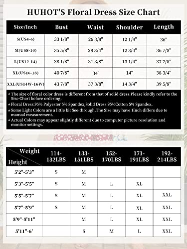 HUHOT Graduation Sun Dresses Women Casual Summer Homecoming Dress Sexy Knee Length Wedding Guest Flowy Midi Sundress Juniors Summer Spring Dresses for Women 2024